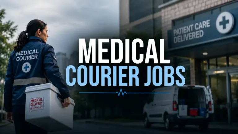 Medical Courier Jobs