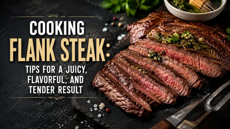 Cooking Flank Steak: Tips for a Juicy, Flavorful, and Tender Result