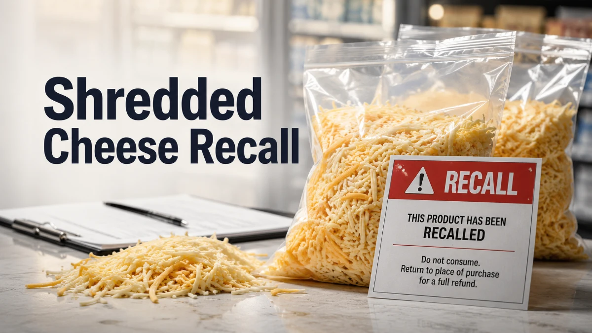 shredded cheese recall