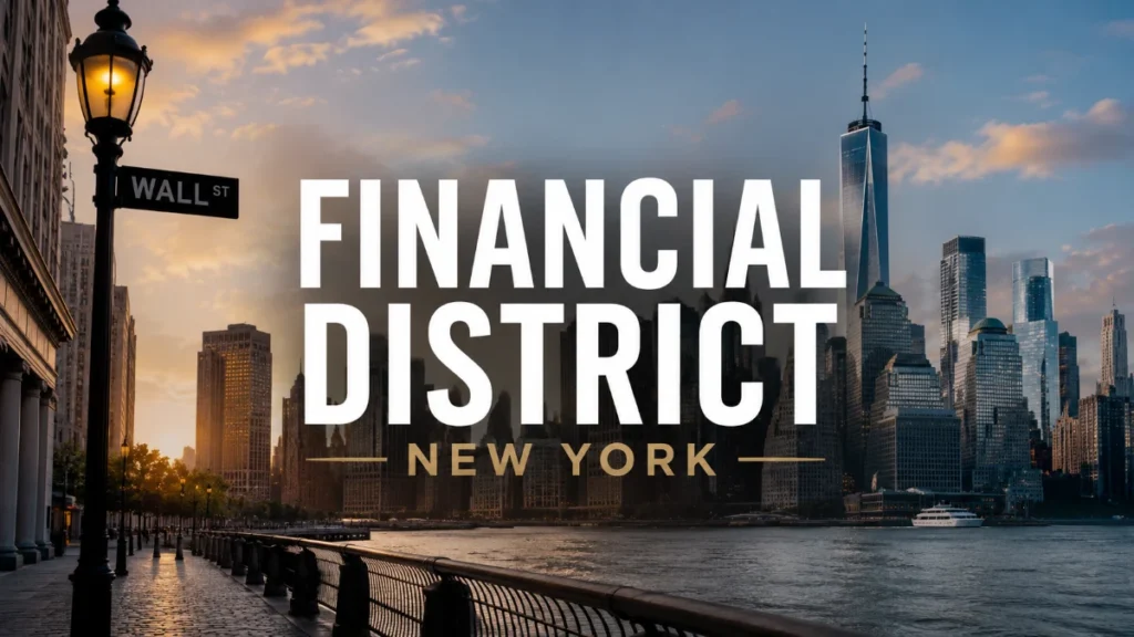 Financial District New York