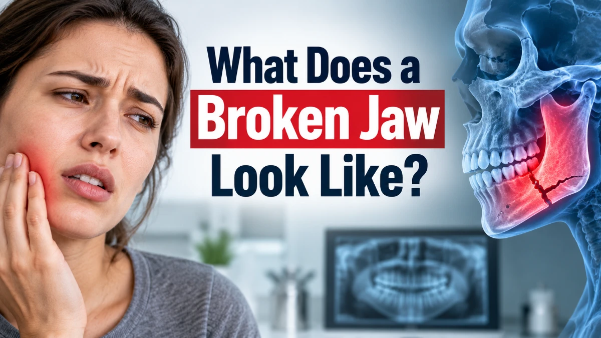 What Does a Broken Jaw Look Like